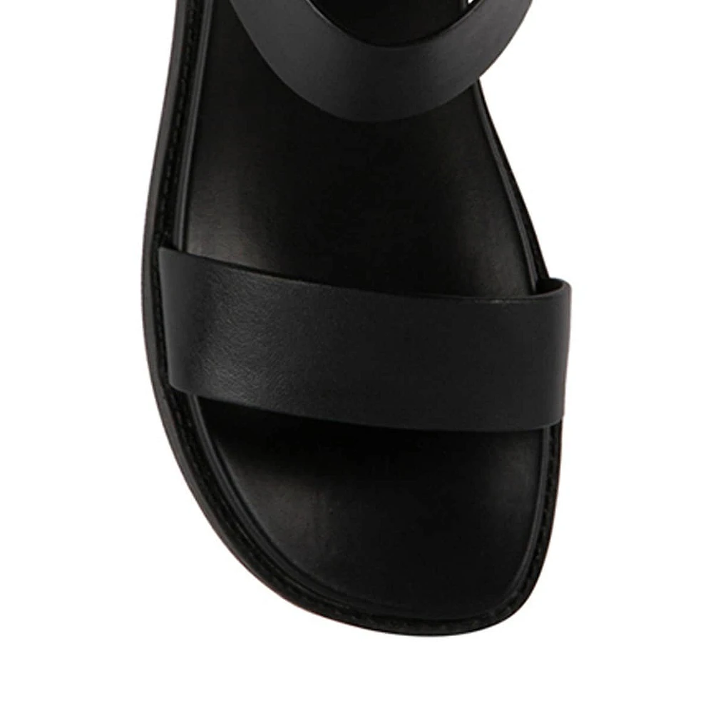 Addison Buckle-Strap Sandals