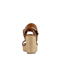 Best Strappy Leather & Raffia Braid Dress Sandals