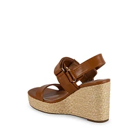 Best Strappy Leather & Raffia Braid Dress Sandals