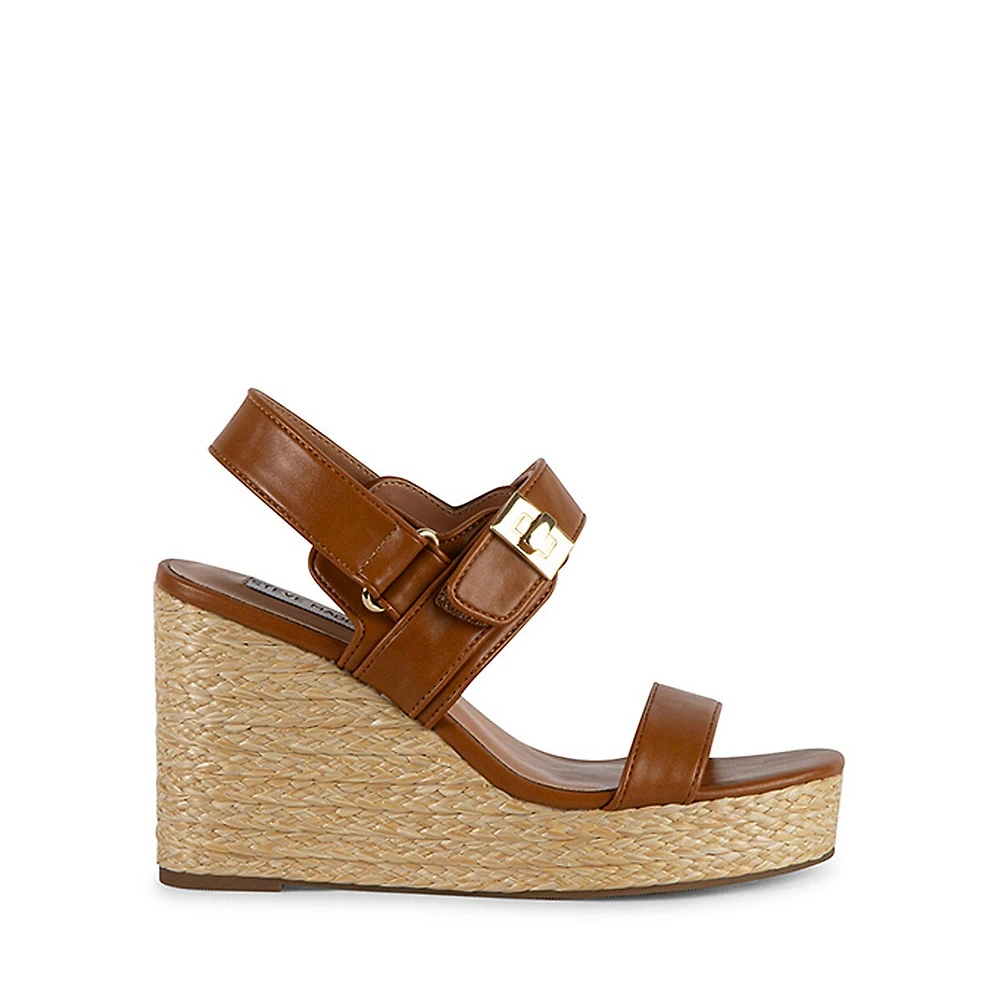 Best Strappy Leather & Raffia Braid Dress Sandals
