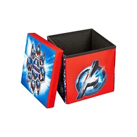 Kid's Marvel Avengers Folding Ottoman