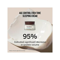 AGE CONTROL EVEN TONE SLEEPING CREAM