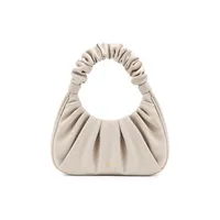 Gabbi Ruched Baguette Hobo Handbag