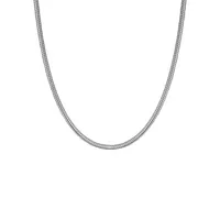 Italian Silver Snake Chain Necklace