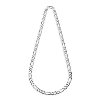 Italian Sterling Silver Small Figarucci Chain Necklace