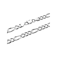 Italian Sterling Silver Small Figarucci Chain Necklace