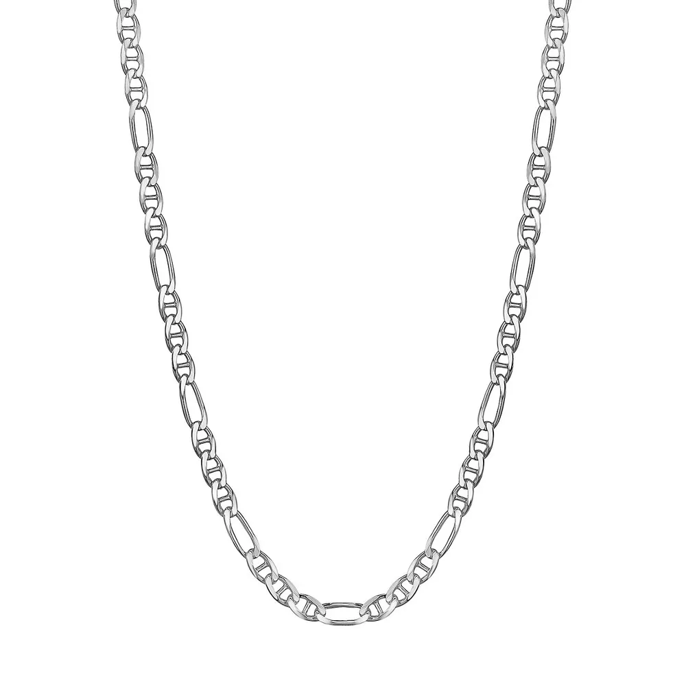 Sterling Silver Medium Figarucci Chain Necklace