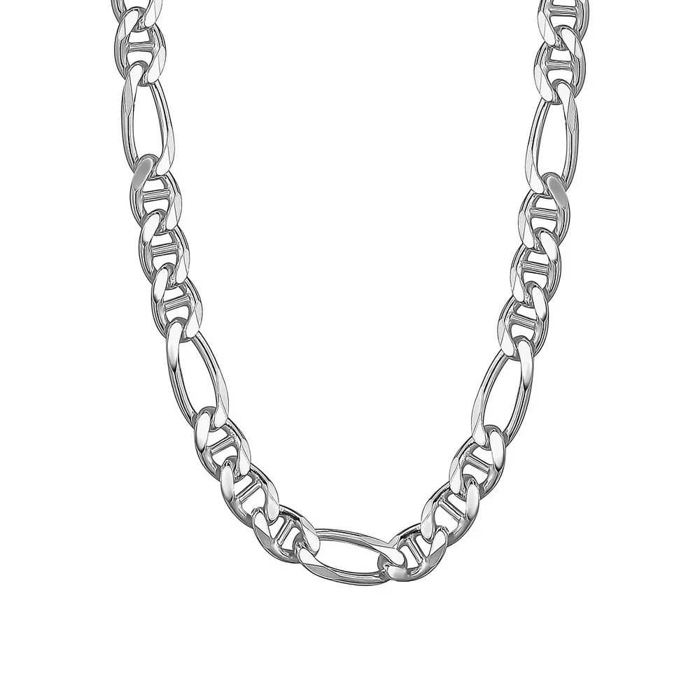 Italian Silver L. Figarucci Chain Necklace