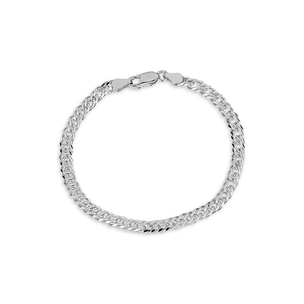 Sterling Silver Curb Link Bracelet