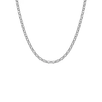 Sterling Silver Rolo Chain Necklace