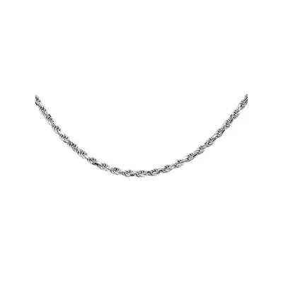 Stingray Stainless Steel Woven Chain Necklace