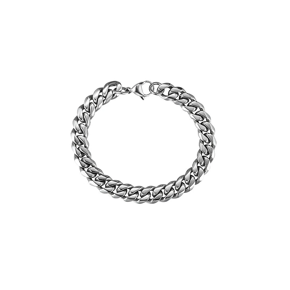 Men's Stainless Steel Curb Chain Bracelet