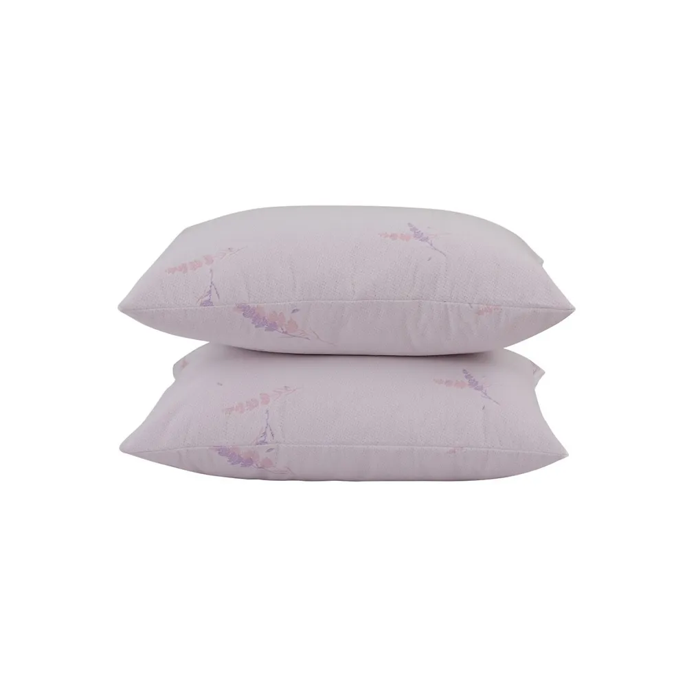 2-Piece Lavender Pillow Protector Set