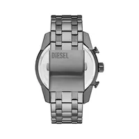 Split Gunmetal Stainless Steel Chronograph Watch DZ4632