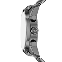 Split Gunmetal Stainless Steel Chronograph Watch DZ4632