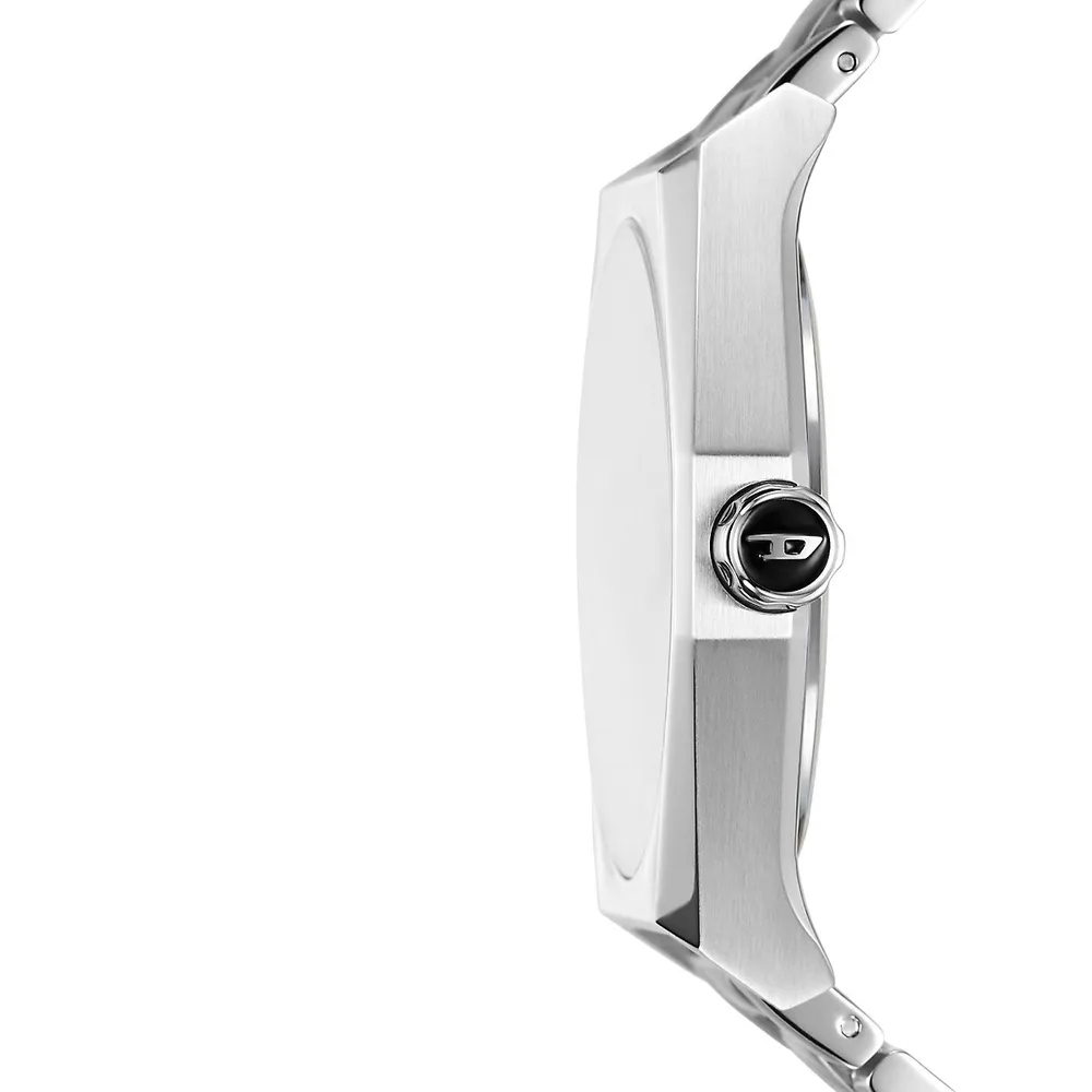 Scraper Enamel & Stainless Steel Bracelet Watch DZ2195