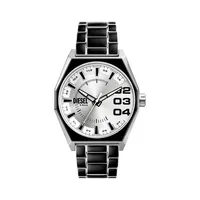 Scraper Enamel & Stainless Steel Bracelet Watch DZ2195