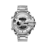 Mega Chief Analog-Digital Stainless Steel Bracelet Watch DZ4648