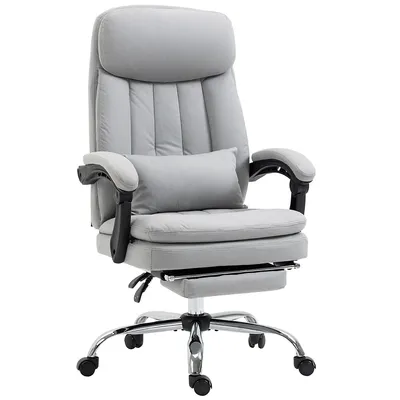 Executive Office Chair With Lumbar Pillow, Arm