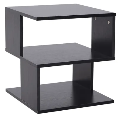 Square 3 Tier Coffee Side Table