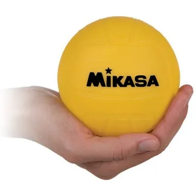 Wmini Mini Water Polo Ball - Promotional Yellow Ball, 4-inch