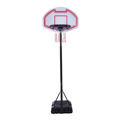Adjustable 5.5-7ft Youth Basketball Hoop System