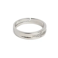 Stylish Oxidised Band Ring