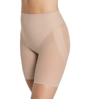 Leonisa Tummy Control Underwear for Women - High Waisted Sheer Lace Shapewear  Panties Beige : : Clothing, Shoes & Accessories