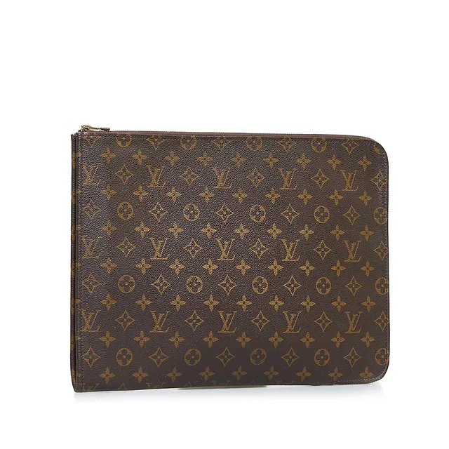 Louis Vuitton Brown, Pattern Print Monogram Pochette Orsay