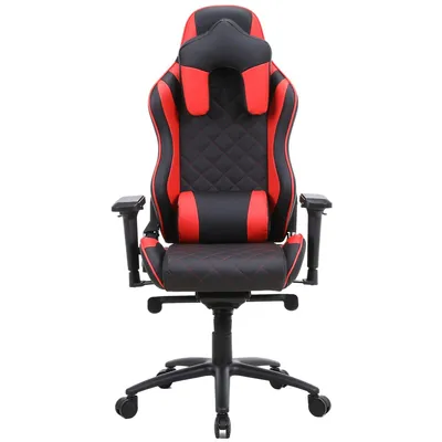 Vanguard | Ergonomic Home Office Computer Desk Gaming Chair - Black & Red