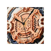 Romantic Notes Wall Clock With Precise Quartz Movement And An Adjustable Calendar, 231 Pieces, Set Dates By Manually Rotating Gear