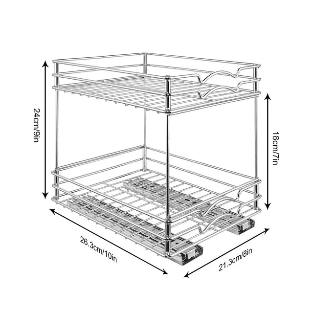 Sortwise 4 Cube Storage Unit Shelves, Multi Use Wire Grid Cube Diy Organizer Closet Black