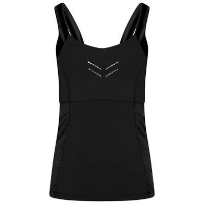 Womens/ladies Crystallize Recycled Fitted Vest