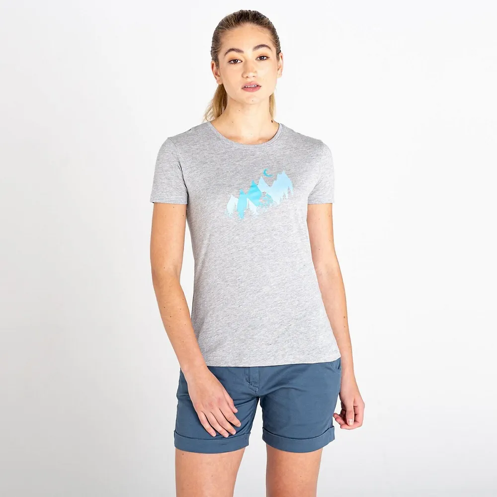Womens/ladies Peace Of Mind Marl T-shirt