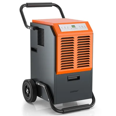 140 Ppd Portable Commercial Dehumidifier W/water Tank&drainage Pipe For Basement