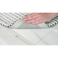 Modern Checkered Hand-tufted Beige Black Indoor Area Rug