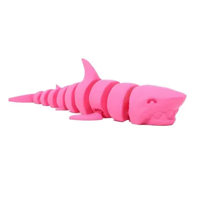 Seafaring Sharks: Pink (lg)