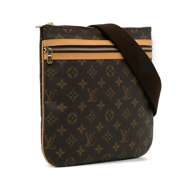 Louis Vuitton Damier Ebene Canvas Pochette Bosphore Bag Louis Vuitton