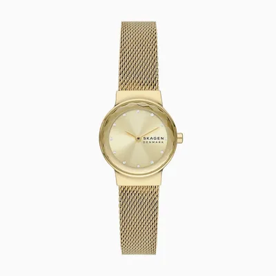 Women's Freja Lille Two-hand, Gold Stainless Steel Watch