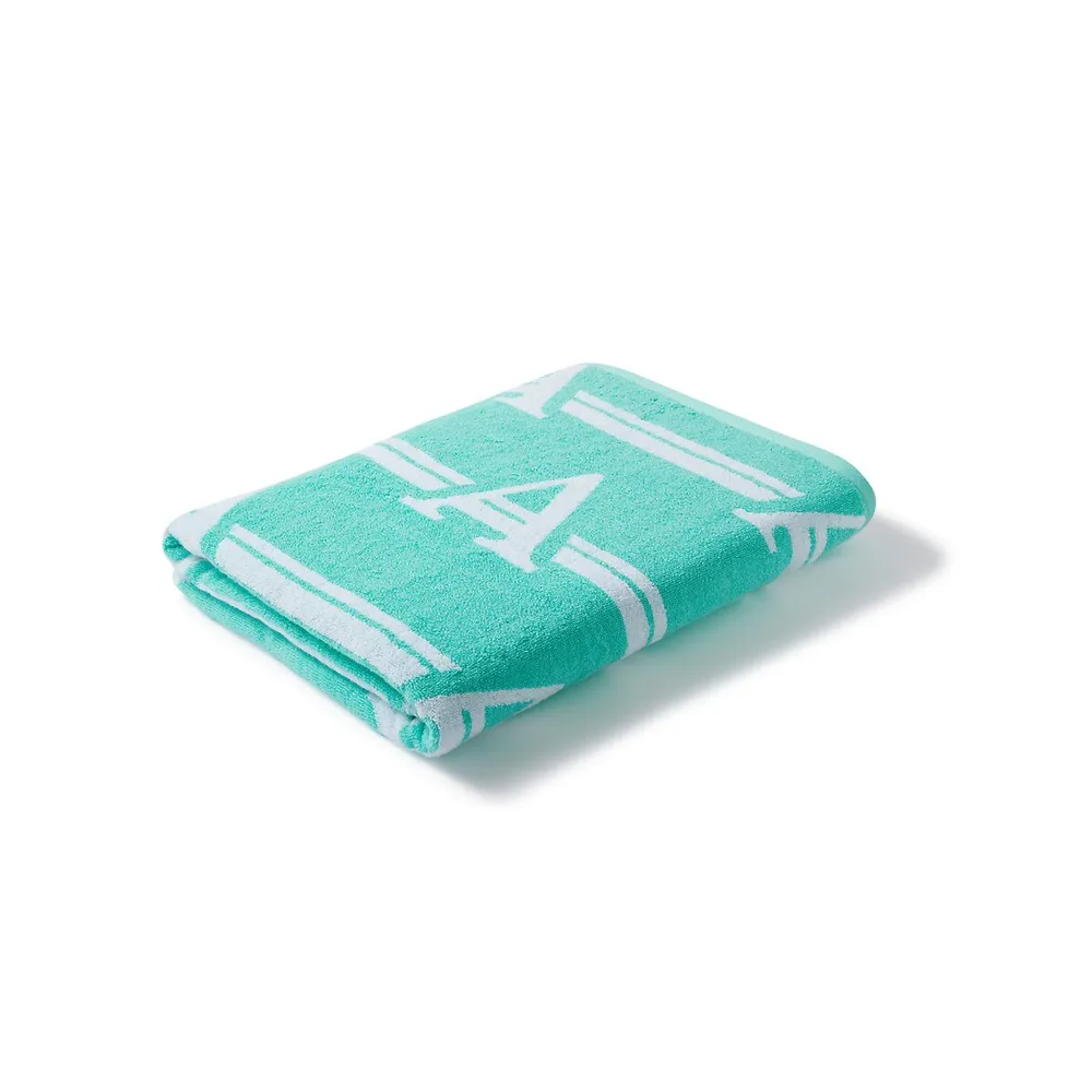 Beach Towel - The "A's" (Tiffany)
