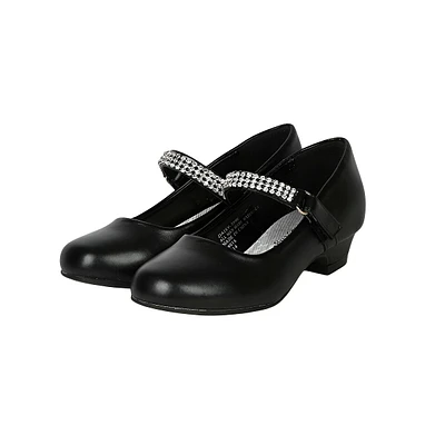 Daisy's Dazzling Girls Formal Shoes - Classic Leatherette Comfortable For All Occasions