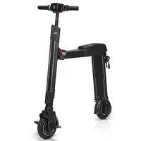 Led Electric Scooter W/ Removable Seat Speed Up To 15.5 Mph