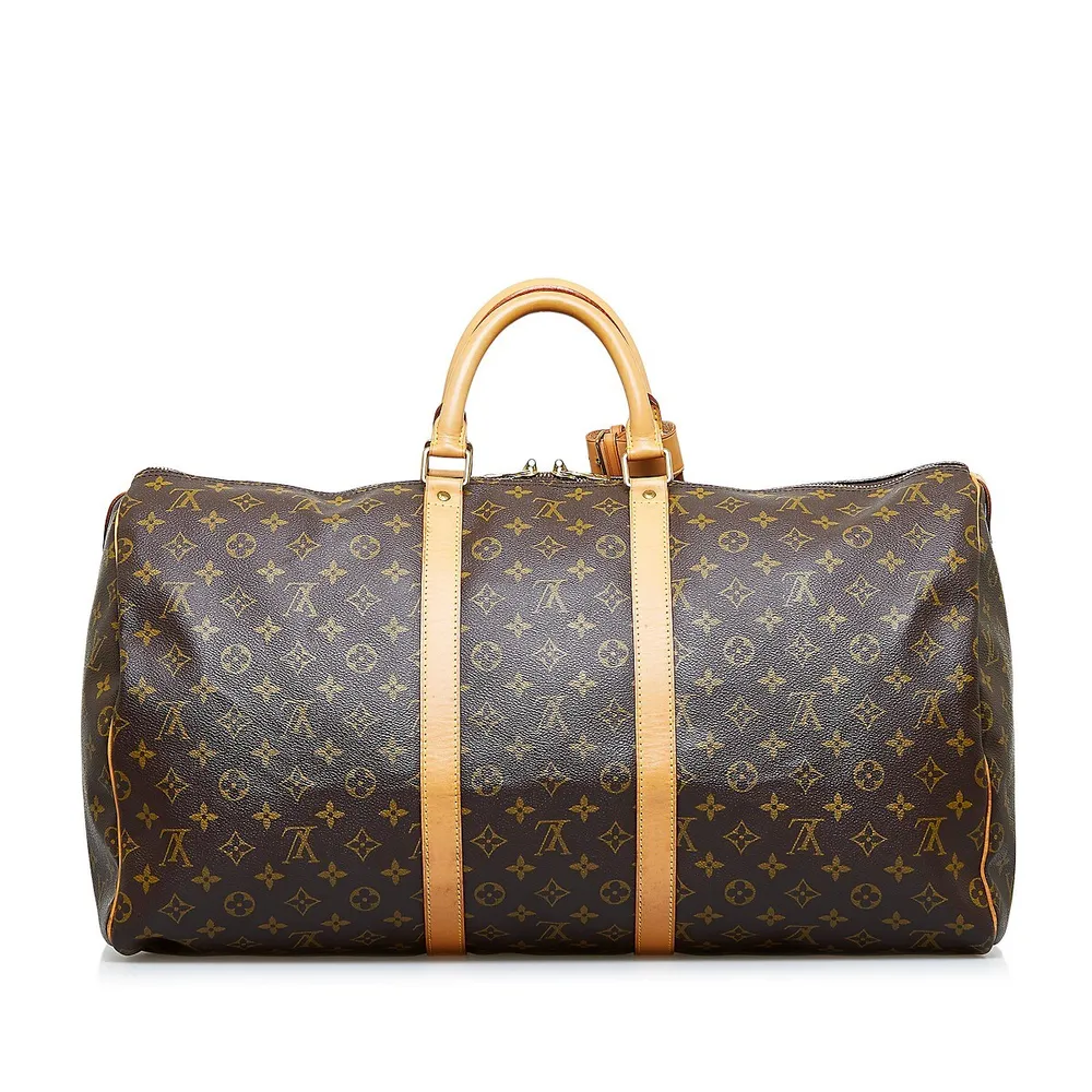 Louis Vuitton Pre-owned Keepall 50 Galaxy Bag - Black