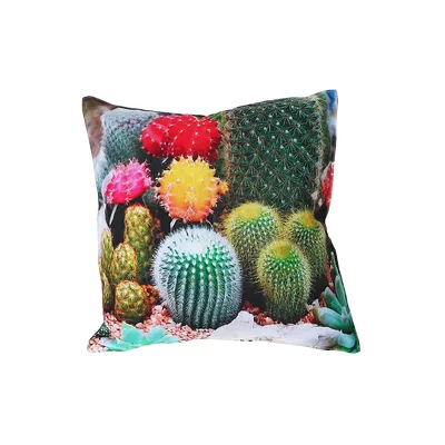 Outdoor Waterproof Cushion Cactus - Set Of 2