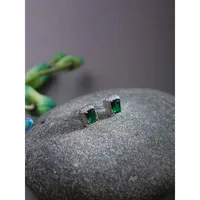 Emerald Designer Studs