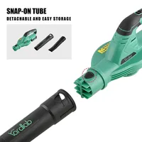 20 V Powerful Motor Cordless Leaf Blower With 2.0ah Battery & Fast Charger