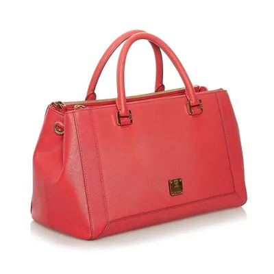 Pink Leather Handbag (pre-owned)