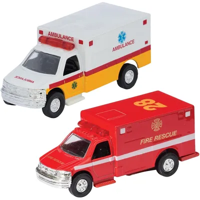 Die-cast Ambulance - Assorted (one Per Purchase)