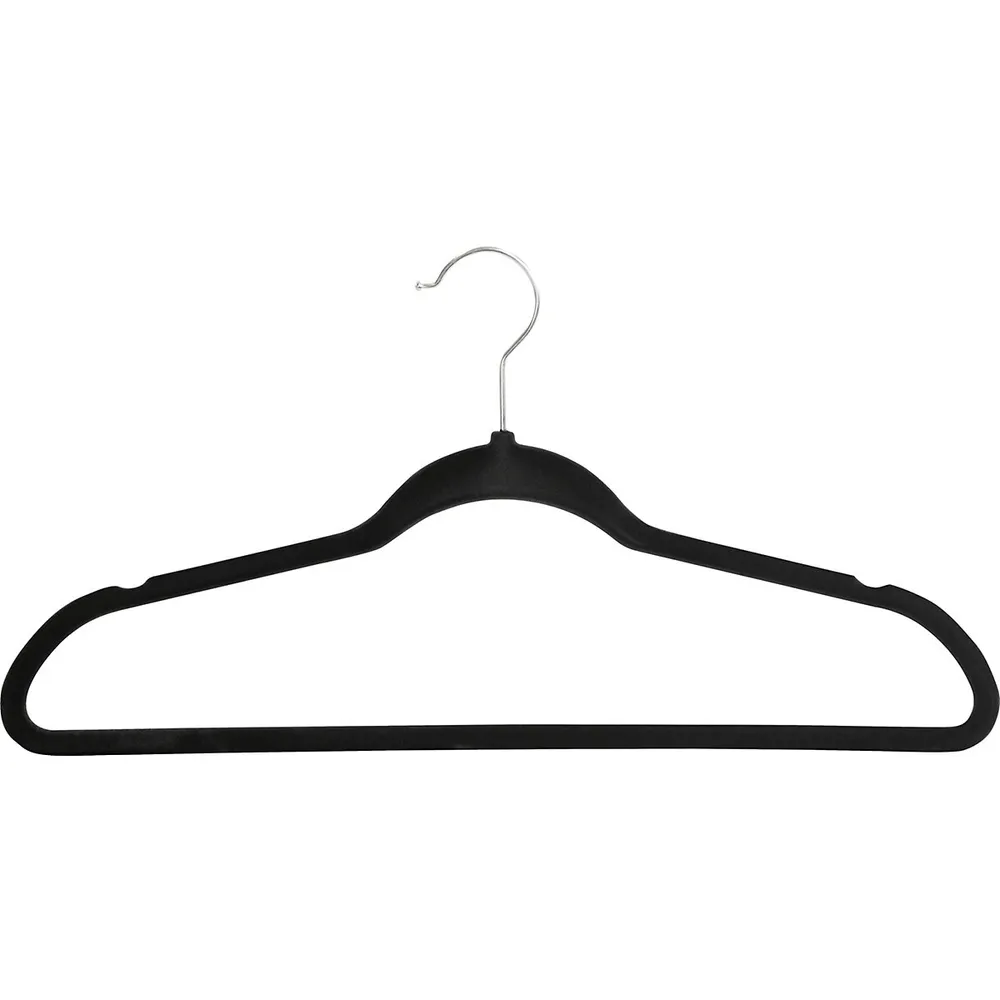 25-pack Of Elegant Velvet Non-slip Hangers