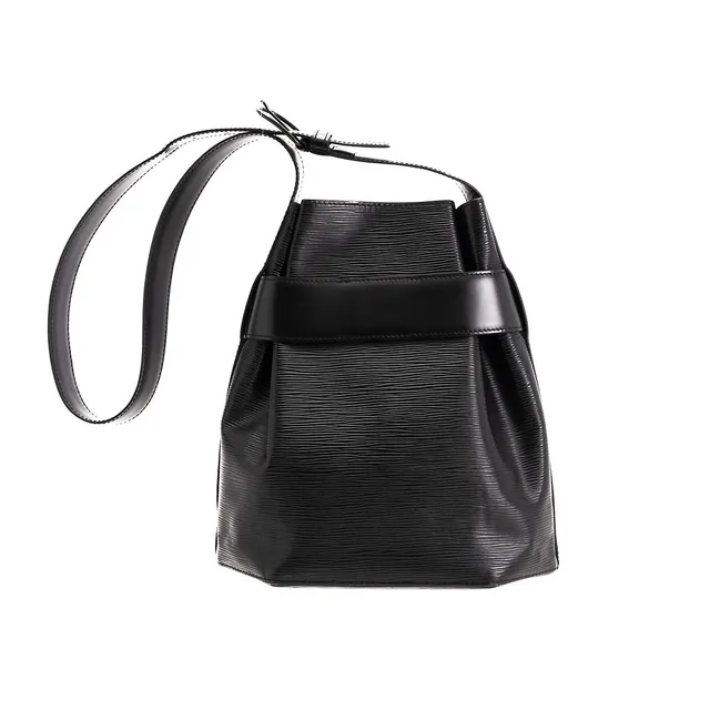 Louis Vuitton - black epi saint jacques Handbag - Catawiki